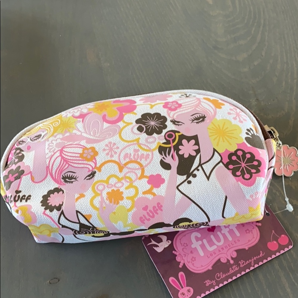 Fluff mod dolls medium make up bag, brand new!